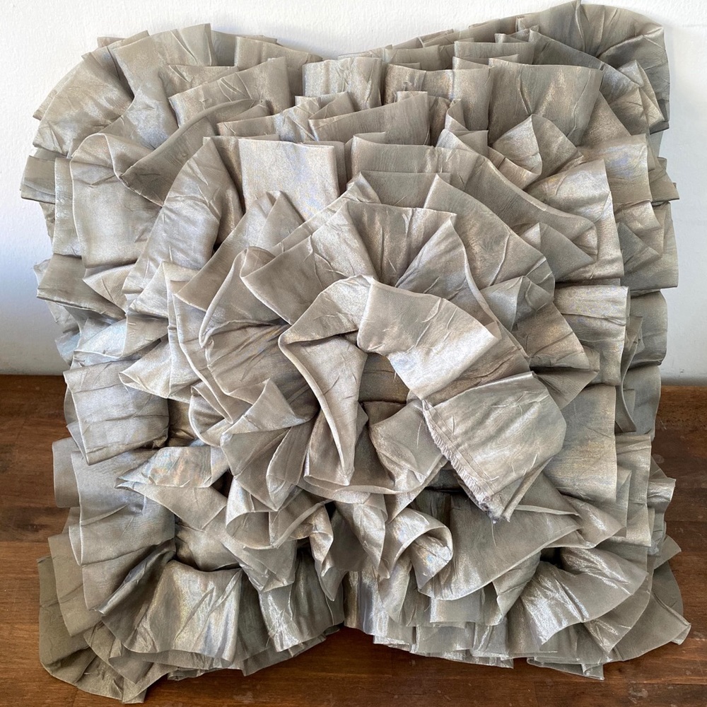 Pier 1 Accent Pillow In Natural Green